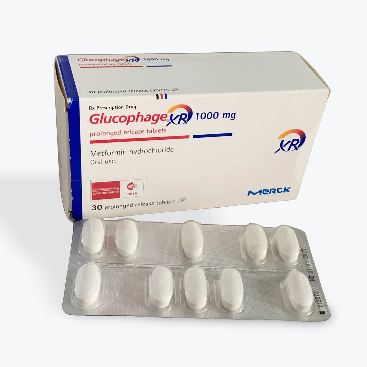 GLUCOPHAGE XR 1000mg(B/3x10TAB)