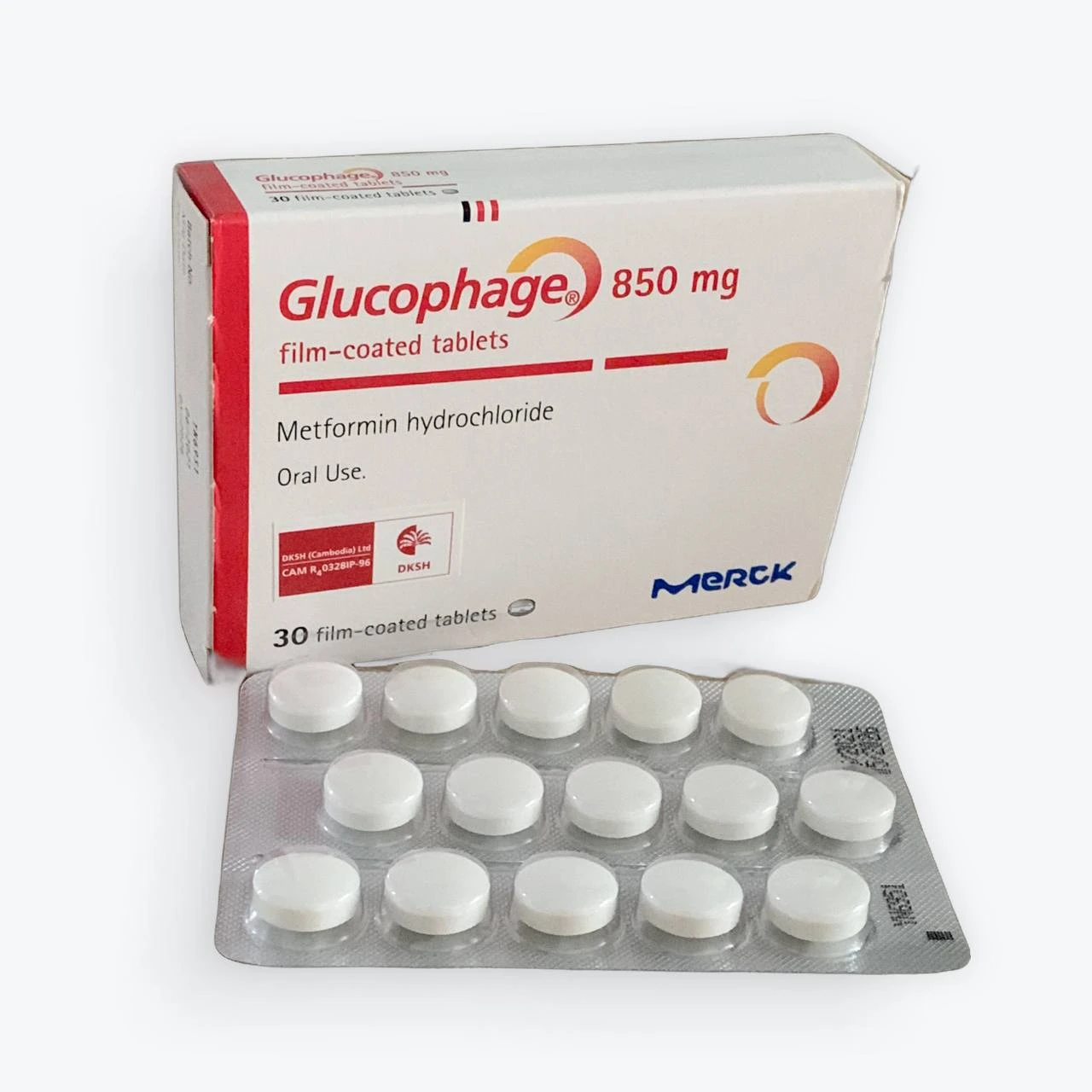 GLUCOPHAGE 850mg (B/2x15tab)