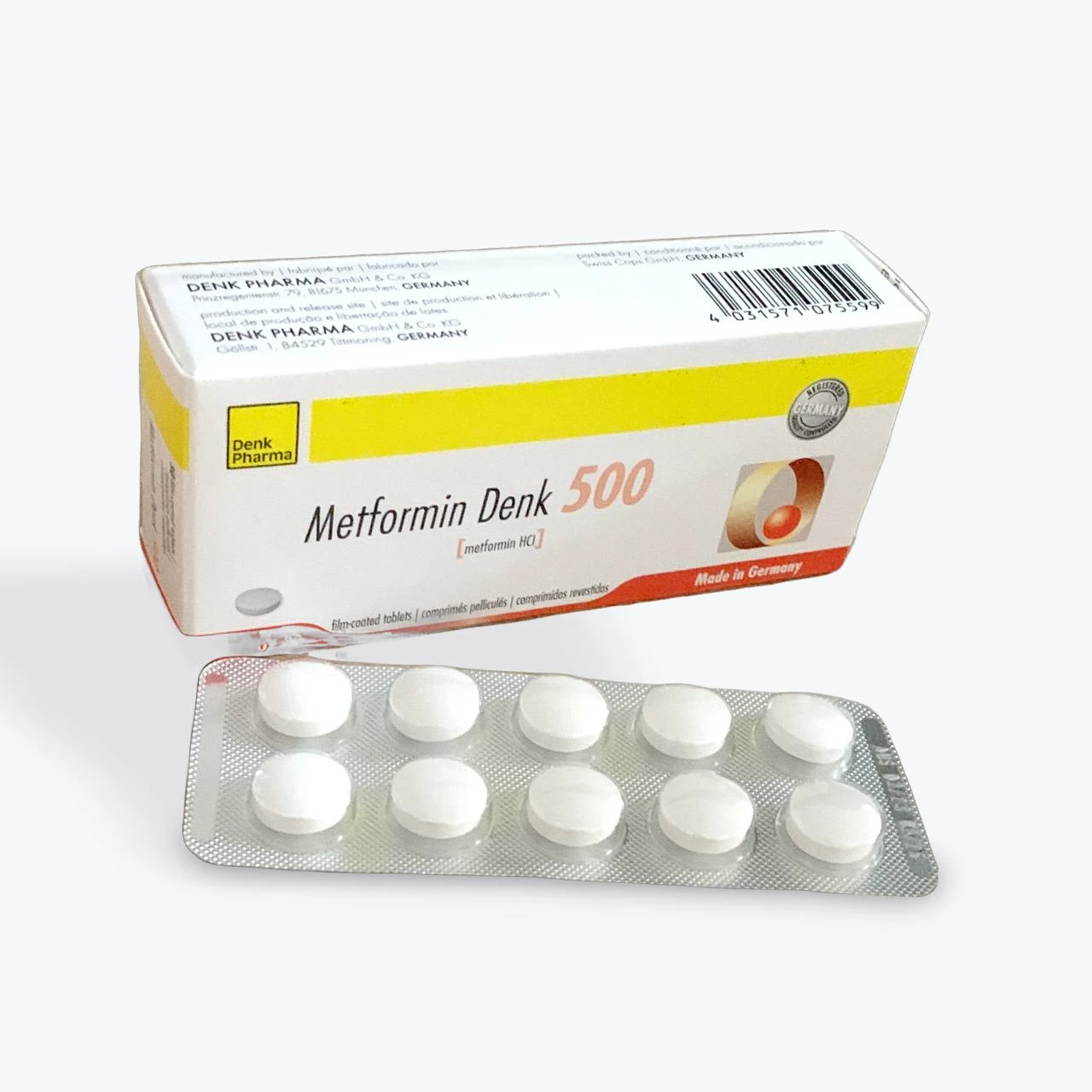 Metformin Denk 500 (B/3x10tab)