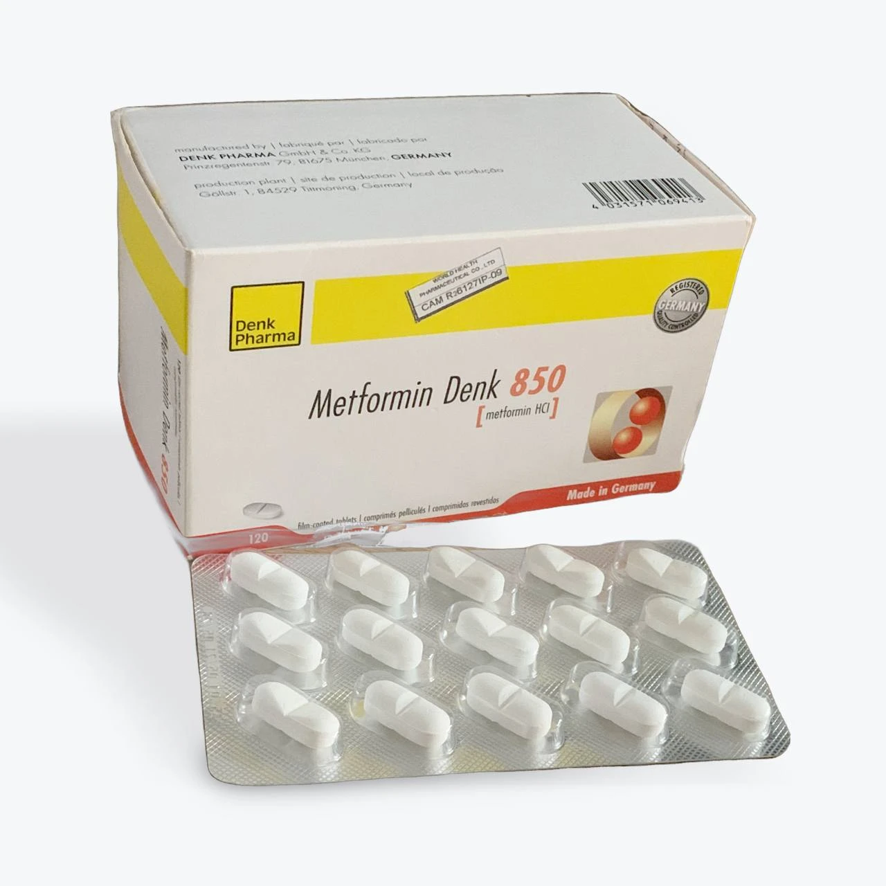 Metformin Denk 850 (B/8x15tab)